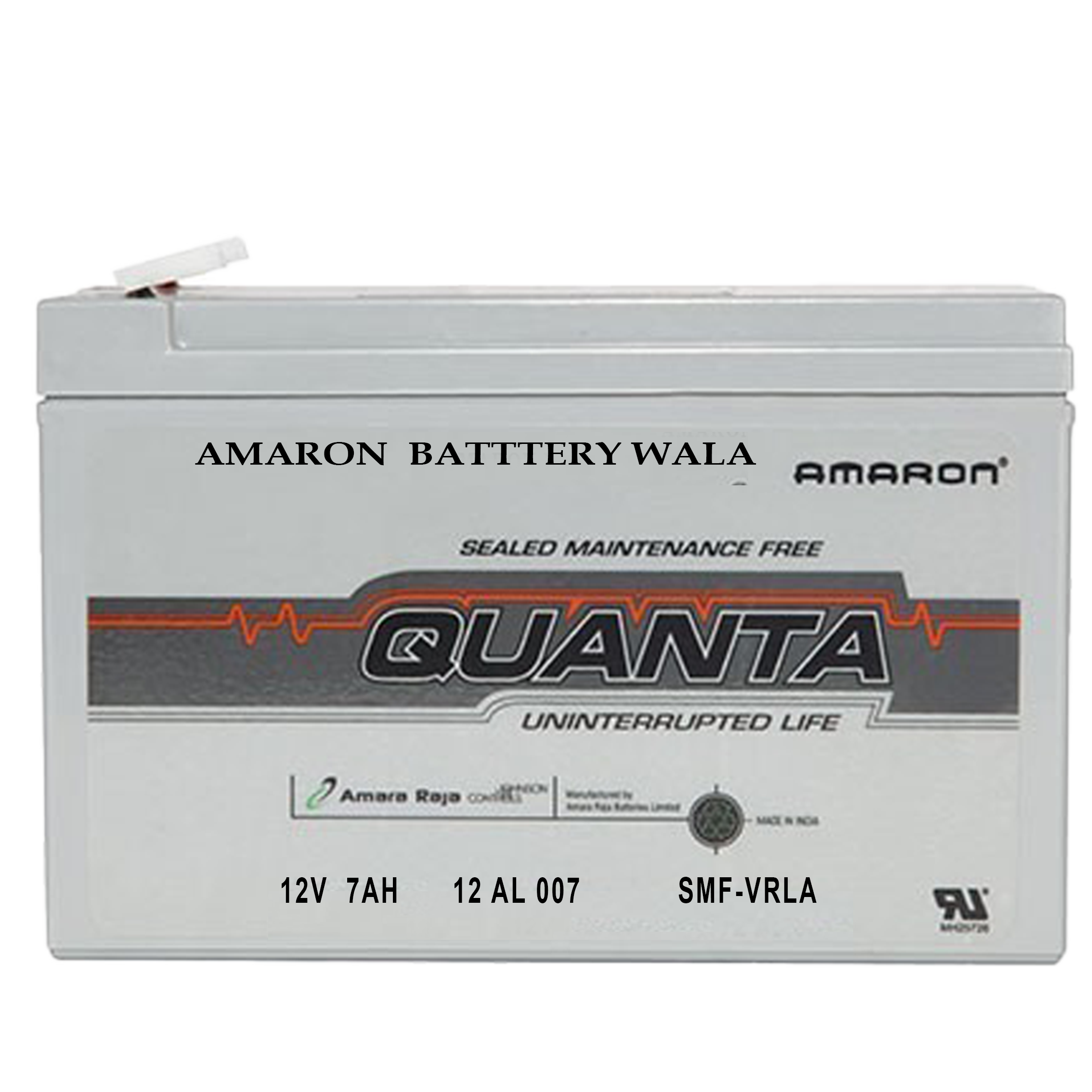 Amaron Quanta 12V 7AH SMF